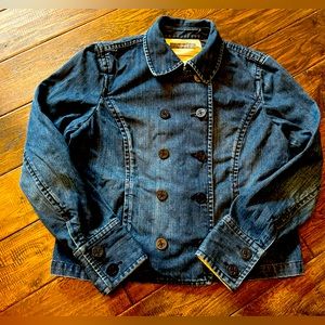 Liz Claiborne thick denim jacket sz 14